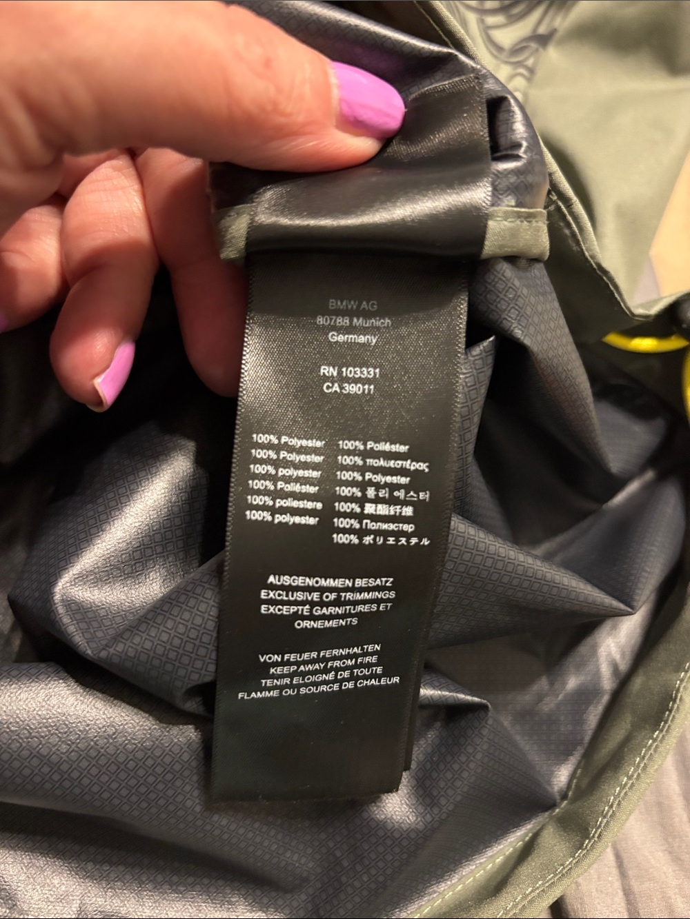 BMW Authentic Active Functional Jacket - Picture 10 of 10